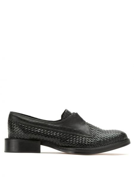 Læder loafers Sarah Chofakian sort