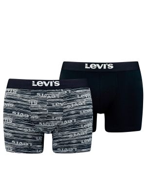 Boxers de algodón Levi's gris