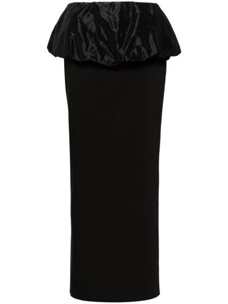 Puzdrová sukňa V:pm Atelier čierna