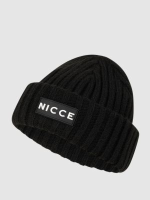 Czarna czapka Nicce