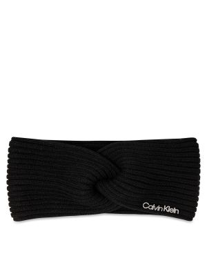 Gorra de pelo Calvin Klein negro
