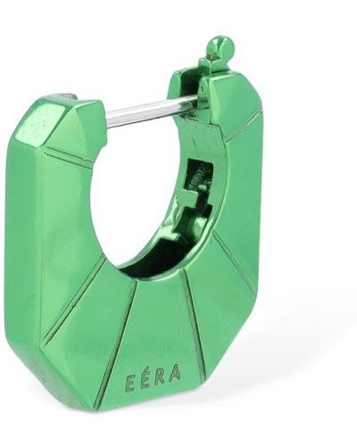 Boucles d'oreilles à boucle Eéra vert