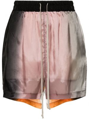 Shorts mit farbverlauf ausgestellt Rick Owens grau