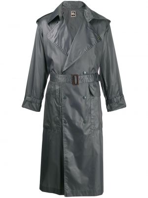 Trench Issey Miyake Pre-owned grigio