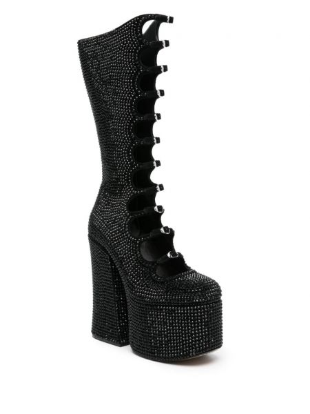 Kotníkové boty Marc Jacobs černé