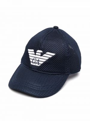 Cap for piger Emporio Armani Kids blå