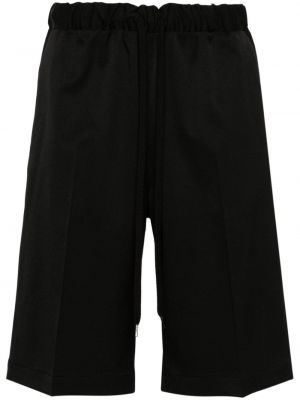 Bermuda kratke hlače Mm6 Maison Margiela črna
