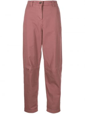 Pantalon taille haute slim Pinko rose