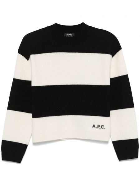 Striktrøje A.p.c. sort