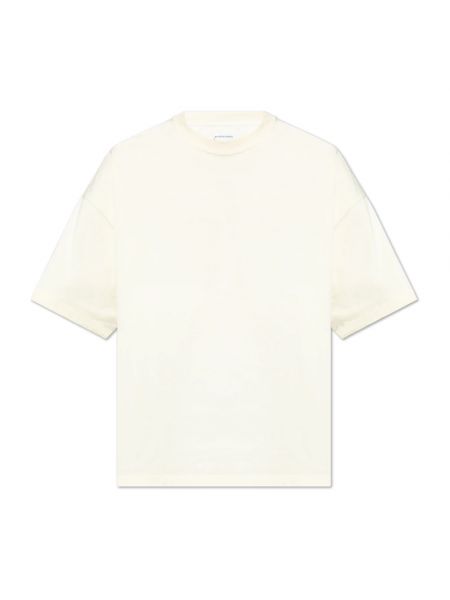 Oversize t-shirt Bottega Veneta gelb