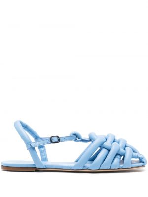Kožené sandály Hereu modré