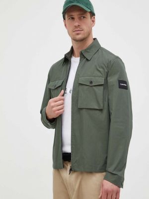 Rövid kabát Calvin Klein zöld