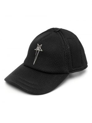 Haftowana czapka z daszkiem Rick Owens X Champion czarna