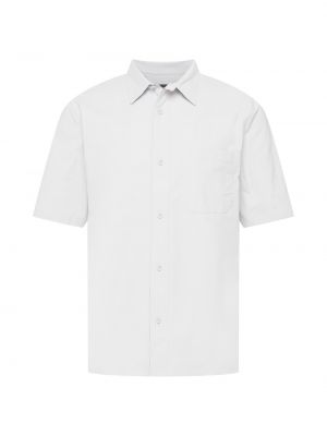 Рубашка на пуговицах стандартного кроя Club Monaco, светло-серый