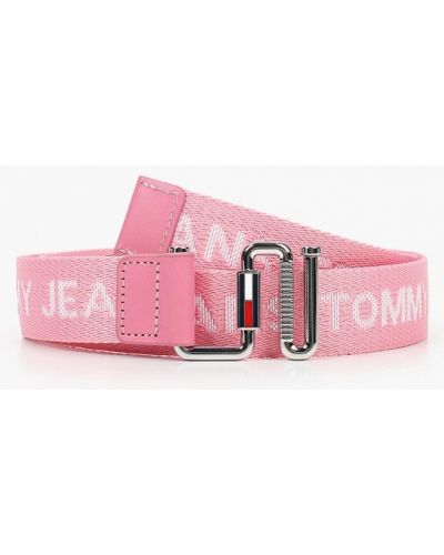 Джинсовый ремень Tommy Jeans, розовый