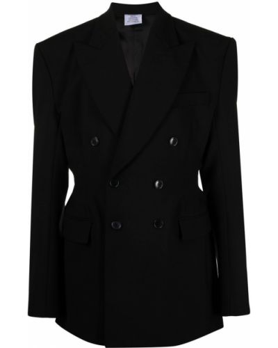 Lang blazer Vetements svart