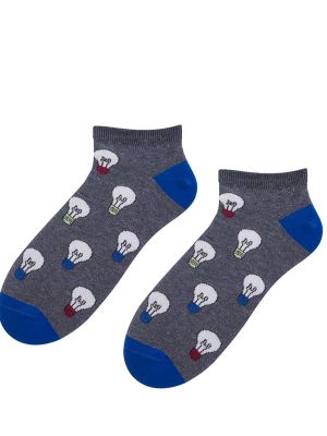 Ponožky Bratex sivá