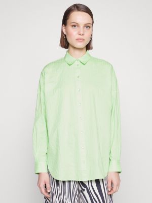 Блузка Selected Femme зеленая