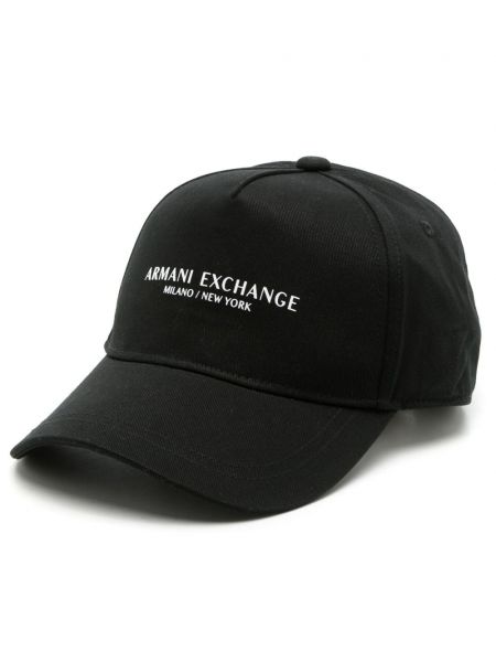 Raštuotas kepurė su snapeliu Armani Exchange