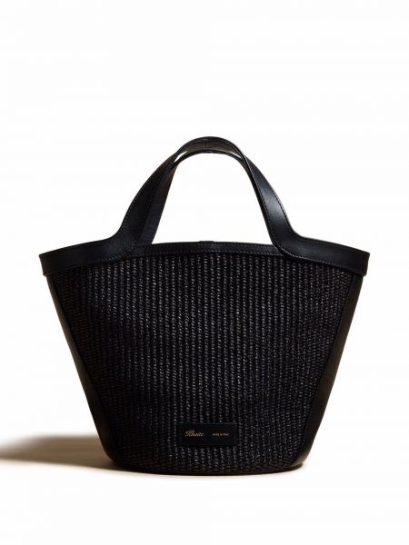 Shoppingbag Khaite svart