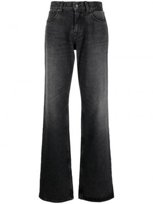 Relaxed fit flare jeans Ami Paris svart