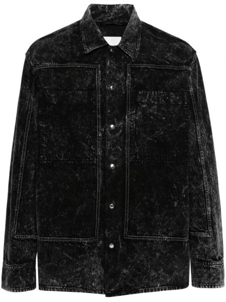 Džínová bunda Oamc černá