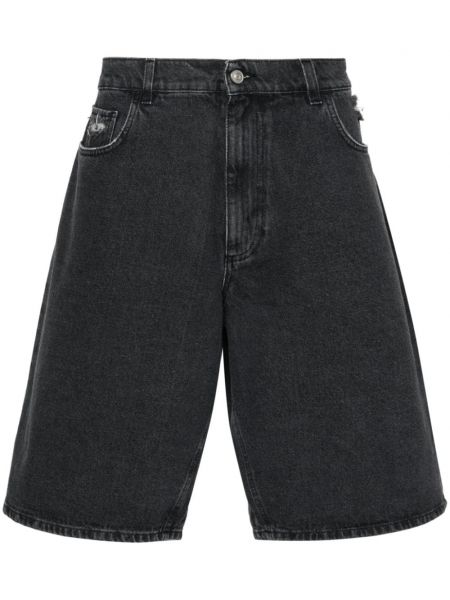 Szorty jeansowe z przetarciami 1017 Alyx 9sm czarne