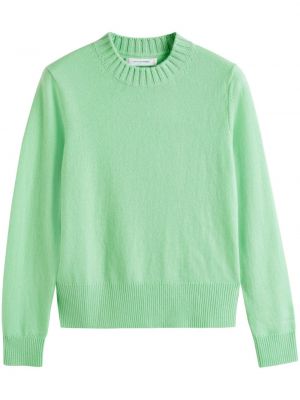 Džemper s okruglim izrezom Chinti & Parker zelena