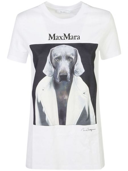 T-shirt Max Mara hvid