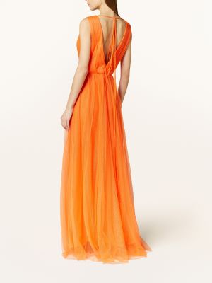 Sukienka wieczorowa Vera Wang pomarańczowa