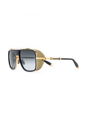 Okulary przeciwsłoneczne gradientowe oversize Balmain Eyewear