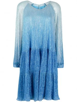 Dlouhé šaty s prechodom farieb Talbot Runhof modrá
