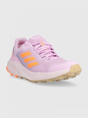 Фіолетові черевики Adidas Terrex
