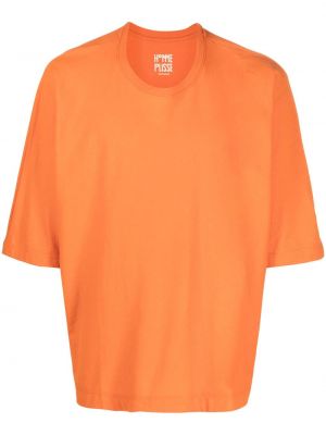 Bavlnené tričko Homme Plissé Issey Miyake oranžová