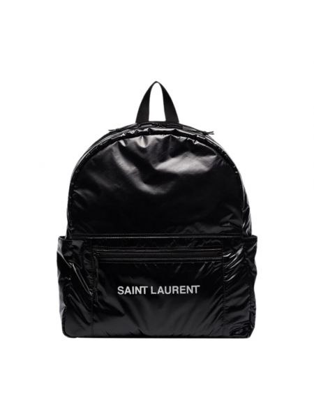 Czarny plecak Saint Laurent