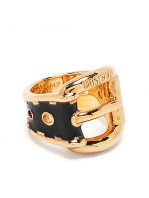 Spenne ring Moschino svart