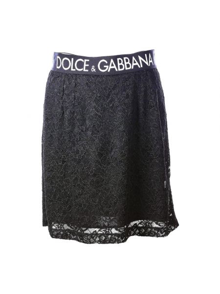 Mini spódniczka Dolce And Gabbana czarna