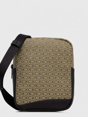 Чанта през рамо Calvin Klein зелено