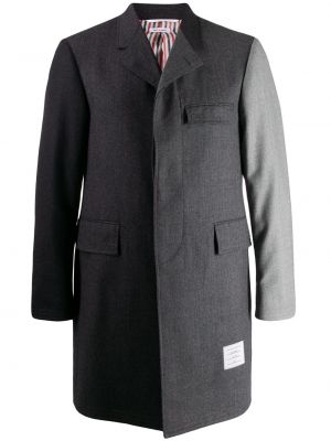 Abrigo de lana Thom Browne gris