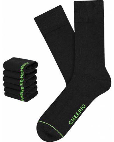 CHEERIO* Ponožky  čierna