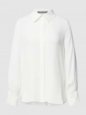 Bluzka w jednolitym kolorze Luisa Cerano biała