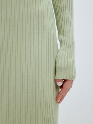 Robe en tricot Edited vert
