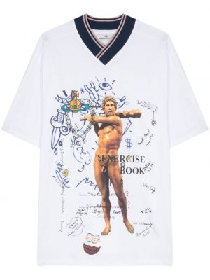 T-shirt à imprimé Vivienne Westwood blanc