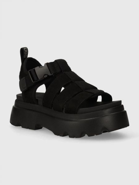 Sandały na platformie Ugg czarne