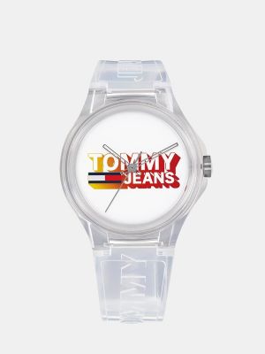 Relojes transparentes Tommy Jeans blanco