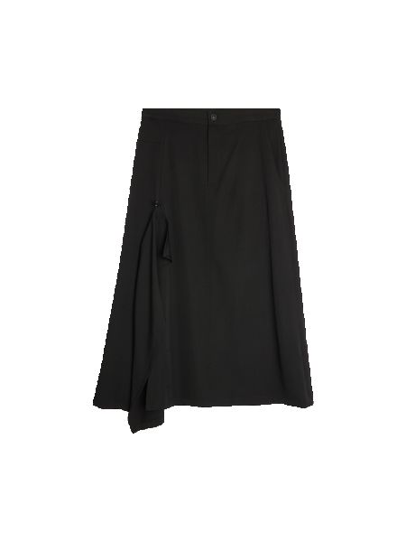 Расклешенная юбка Y`s черная