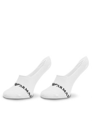 Bílé ponožky Emporio Armani