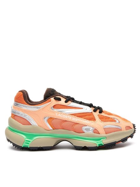 Sneakers Lacoste narancsszínű