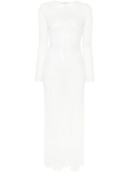 Průsvitné šaty Gimaguas bílé
