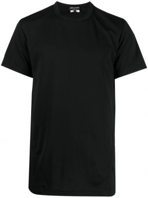 Тениска от джърси с кръгло деколте Comme Des Garçons Homme Plus черно
